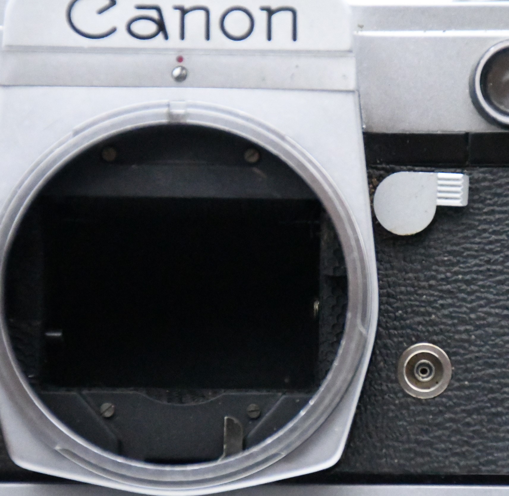 キヤノンの一眼レフカメラのミラーロックレバーデザイン！ ヴィンテージショップジャパン公式ホームページ